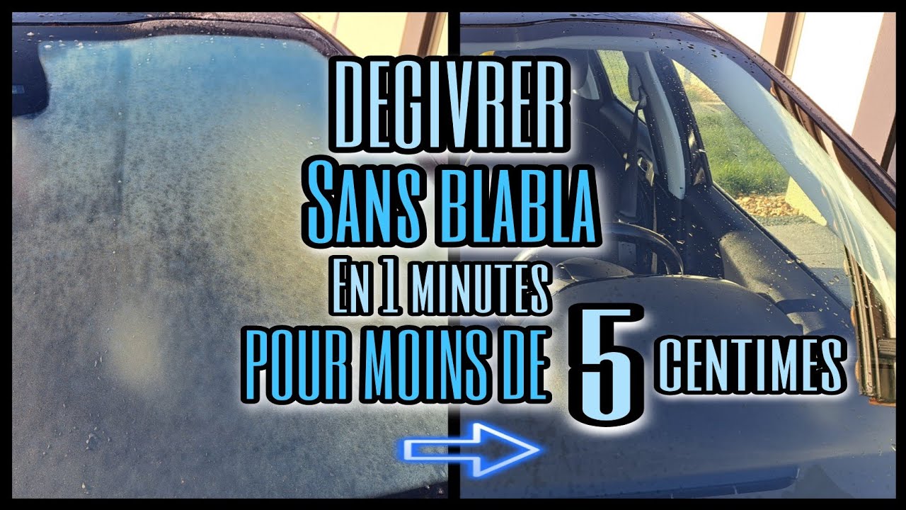 Comment bien dégivrer son pare brise en hiver - MATMUT 1473