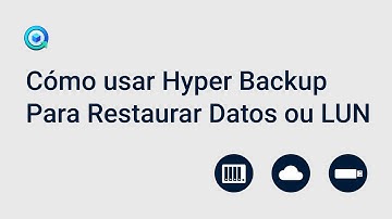 Cómo usar Hyper Backup para restaurar datos o LUN