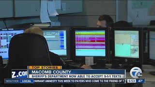You can now text 911 in Macomb County