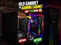 Low Budget Gaming Cabinet Makeover 🔥 dday 10 #gaming #viral #trending #trendinggamer