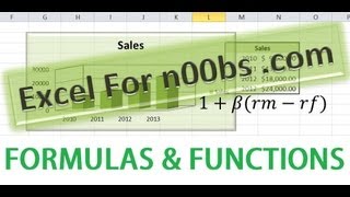 Excel Formulas & Functions Tutorial #1 Microsoft Excel Basics Excel 2016 Tutorial Excel 2013