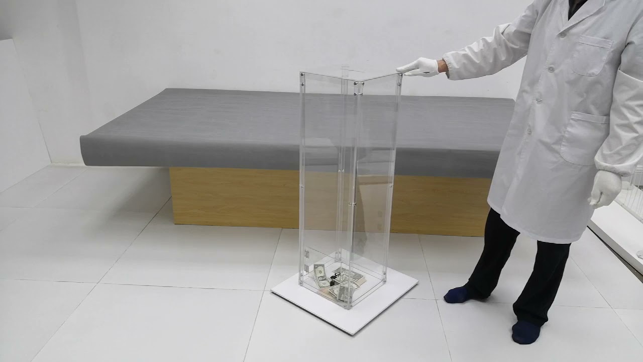 13192 CLEAR PLASTIC DONATION BOX 3D Instructions YouTube