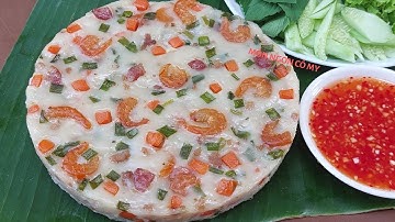 Công thức làm BÁNH ĐÚC MẶN THẬP CẨM theo kiểu này đơn giản mà siêu ngon