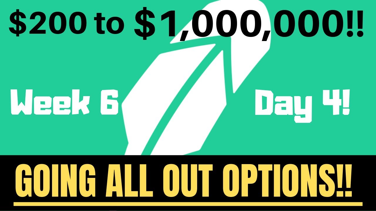 **FULL SEND OPTIONS!!?** JOURNEY To $1,000,000 Trading Stocks