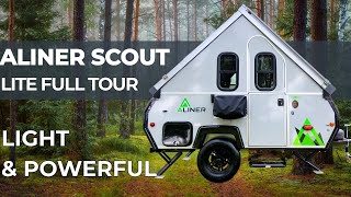 2026 Aliner Scout Lite Tour | Lightweight Camper You Can Store in Your Garage screenshot 1