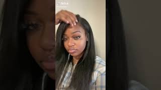 REAL GLUELESS Kinky Edges Wig!😲 #ilikehair #ilikehaircom