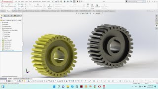 Solidwork Tutorial for Mechanical Engineering: Spur Gear Design