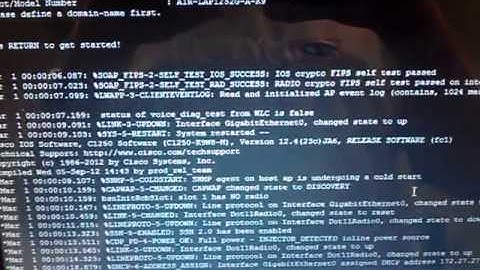 Cisco AIR-LAP1252G-A-K9 пускане в действие