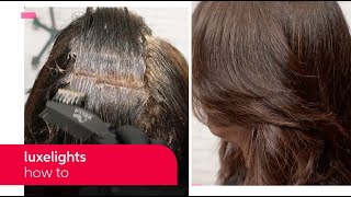 How to do a Luxelights Service for Gray Coverage | Wella Professionals