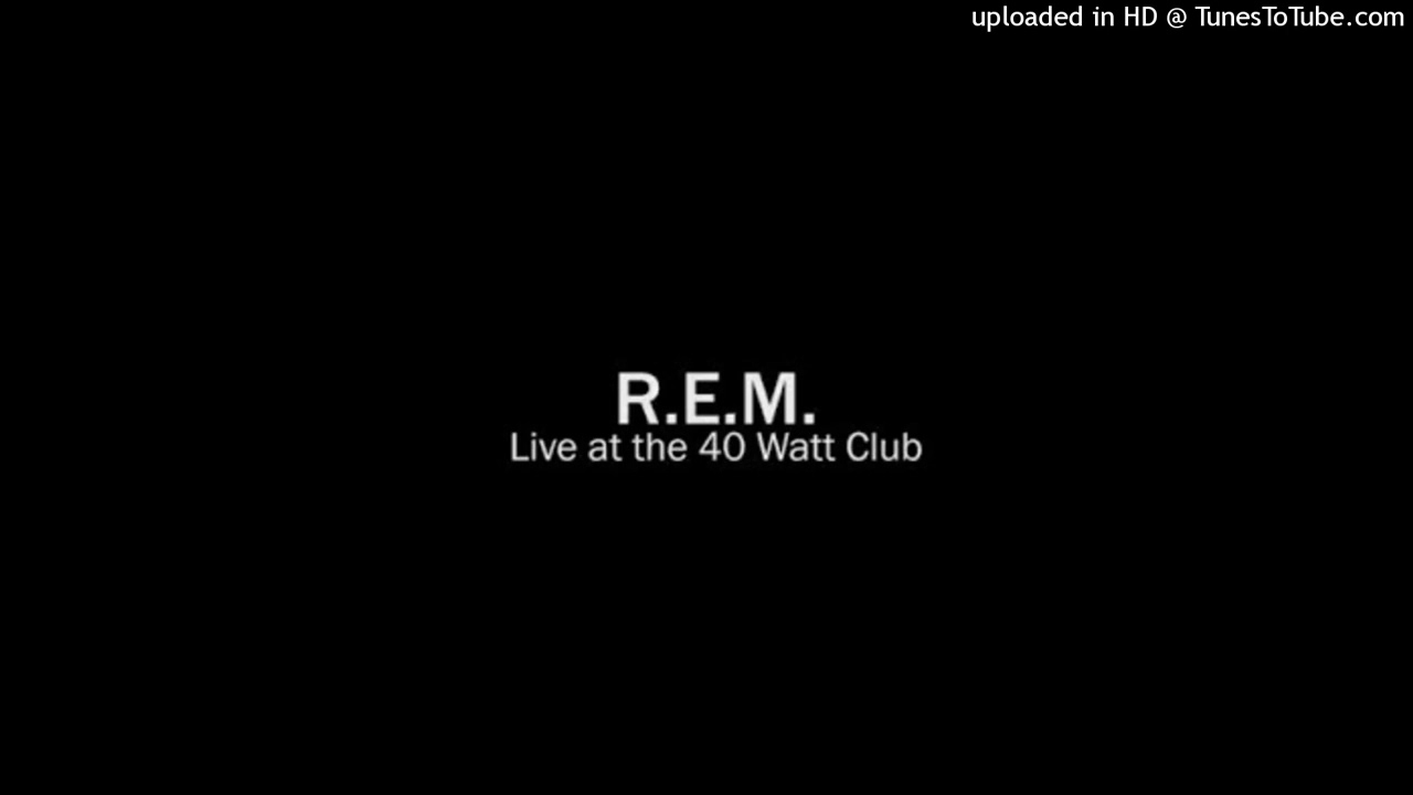 R.e.m. - Hairshirt (first live performance) 40 watt club 08/07/1988