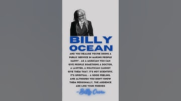 Thumbnail of Billy Ocean: From Trinidad to the World | Music Quote