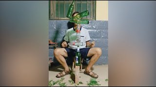 Chinese folk balance master