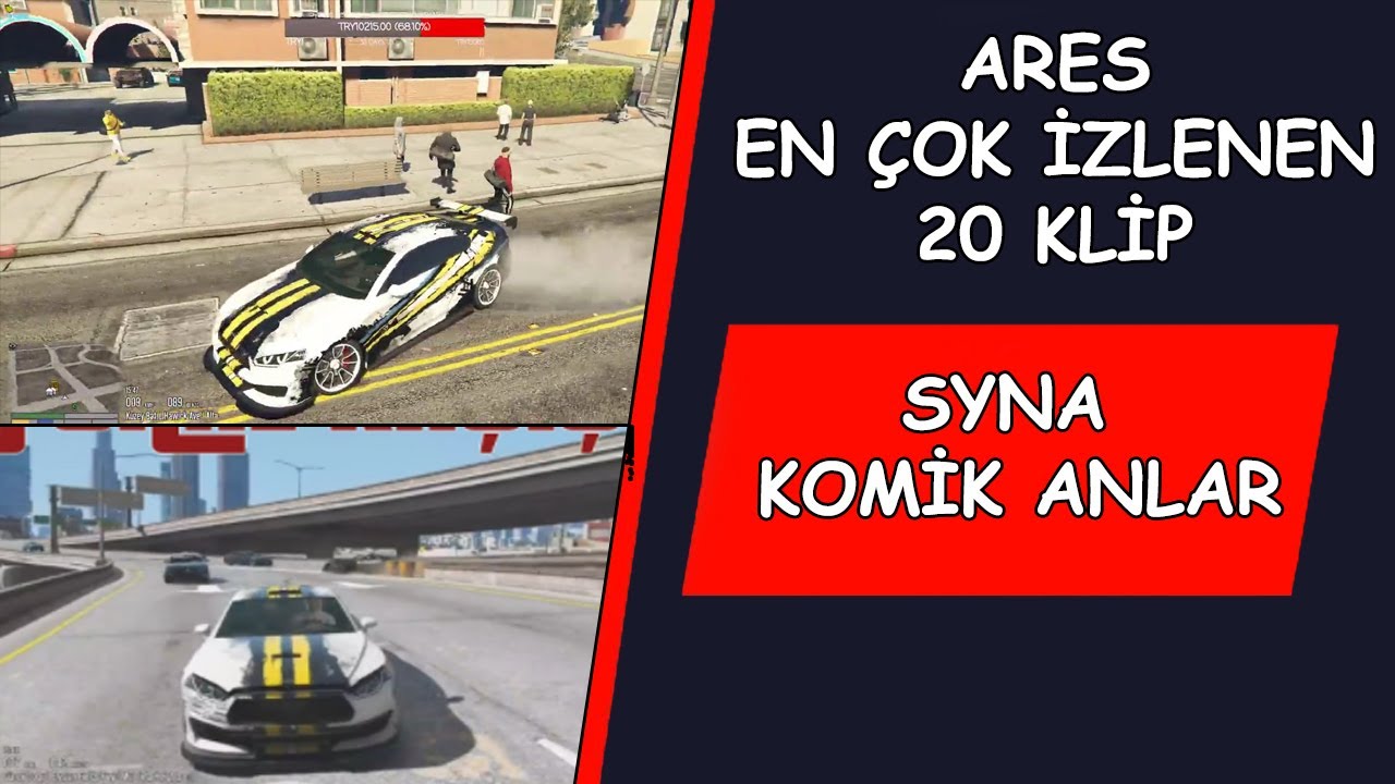 ARES EN ÇOK İZLENEN 20 KLİP 🤣( SYNA - GTA 5 EİGHTBORN V RP - KOMİK ANLAR - FUNNY MOMENTS )