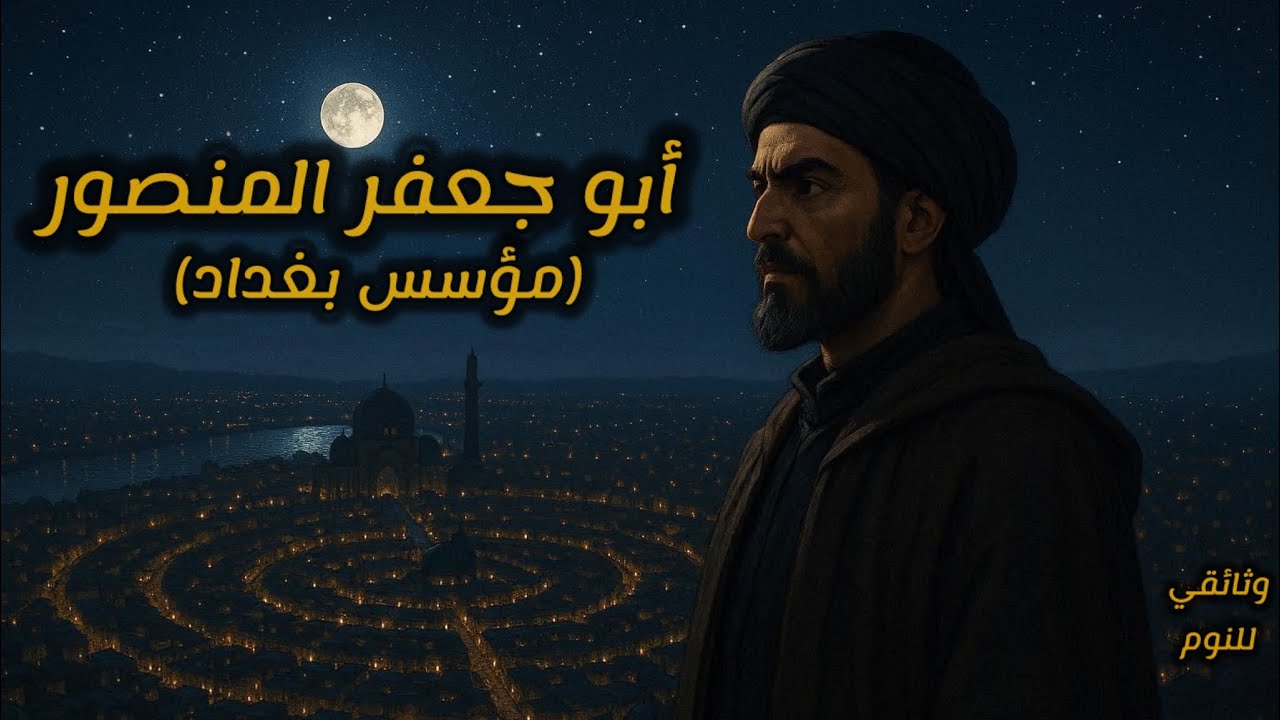 قصه أبو جعفر المنصور: مؤسس بغداد . الخليفة الذي صنع عاصمة الخلافه.وثائقي للنوم 