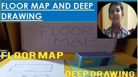 Learn Floor map and Deep drawing in just 1 minutes II Learn with Sai S