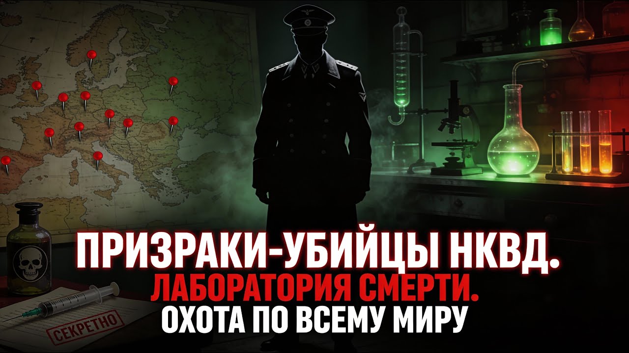 НЕВИДИМЫЕ УБИЙЦЫ: Секретный отдел НКВД. ОХОТА НА ЛЮДЕЙ ПО ВСЕМУ МИРУ! ЛАБАРАТОРИЯ СМЕРТИ.