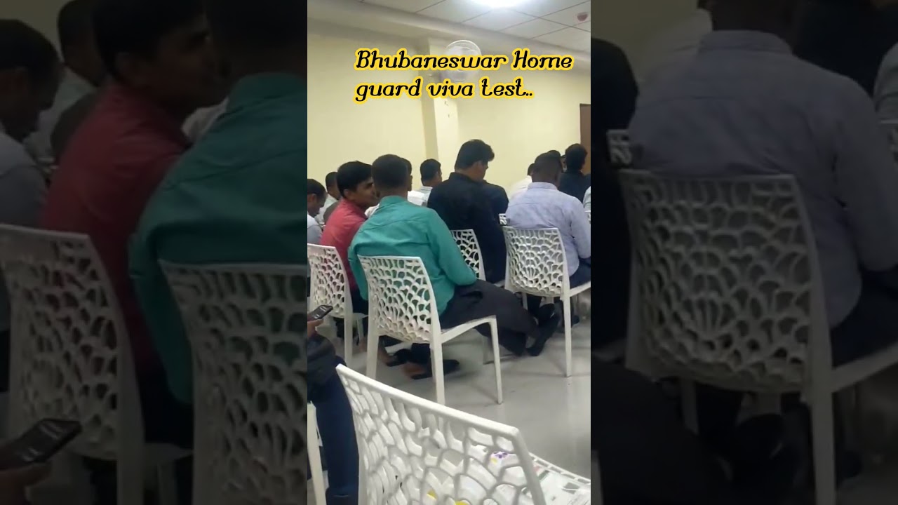 Bhubaneswar Home guard Viva test 