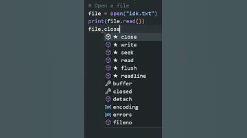 Open a file like a pro #python #dev #tutorial #shorts #coding #python