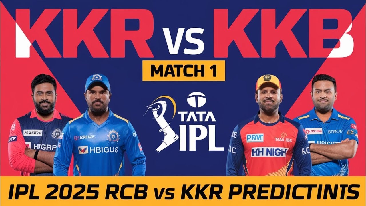 IPL 2025 1st Match | KKR vs RCB | Match Cancellation Threat?