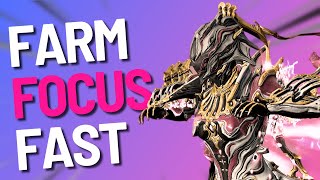 Warframe | The BEST WAY To FOCUS FARM Right Now | 2023