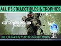 Crysis 3 Remastered - All Collectibles & Trophies 🏆 Intel, Weapon Attachments, Upgrades & Weapons