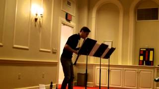 Nickitas J. Demos - Tonoi III for clarinet