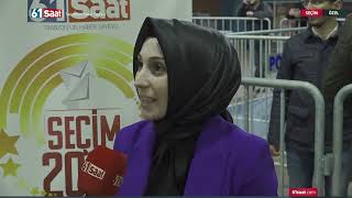 AK Parti Trabzon Milletvekili aday adayı Seda Çelik Taflan, temayülde açıklamalarda bulundu