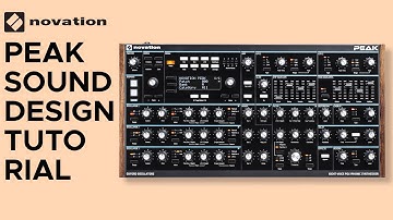 Novation Peak Tutorial - DIY Sequencer (advanced Sound Design)