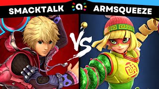 Smacktalk (Shulk) vs Armsqueeze (Min Min) | Super Smash Bros Ultimate Amiibo Fights screenshot 5