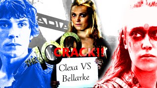 THE 100 CRACK || CLEXA VS BELLARKE