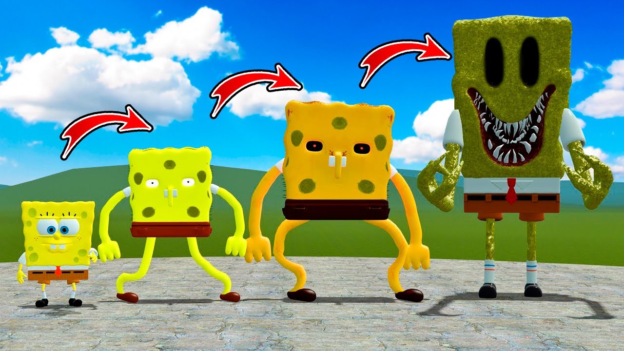 LA EVOLUCION DE BOB ESPONA en Garry's Mod