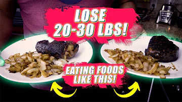 How to lose weight Fast, 25LBS IN 30 DAYS!! - Preparing Steak & Onions - Real Chef Ep.2