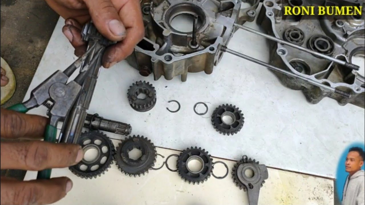 cara rakit gigi rasio grand / Supra