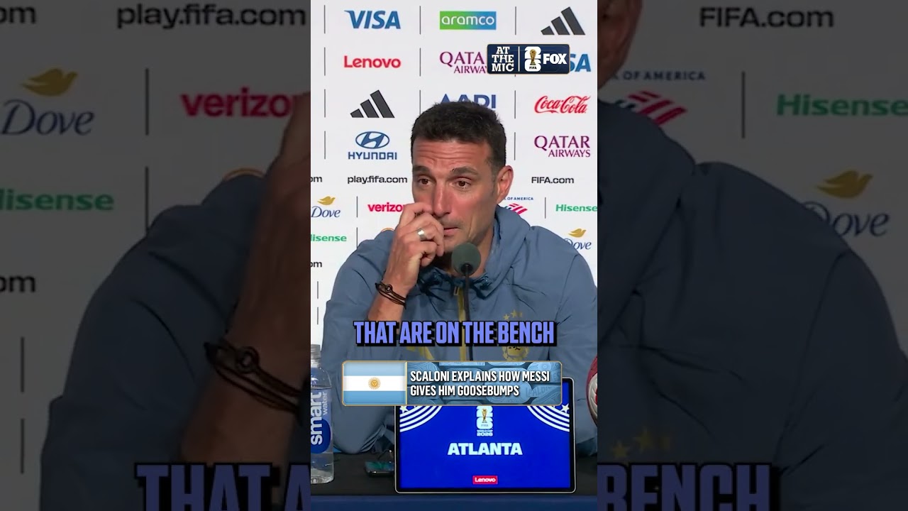 Scaloni on Messi's relentless mindset and what it means for future generations