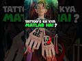 real meaning of hanma's hands tattoos...