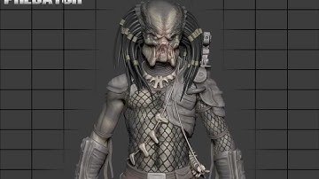 The Predator - 3D Model WIP (Rough Color)