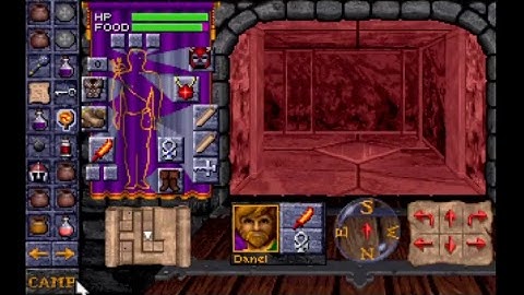 Classic DOS Game Live Stream | Checking Out Dungeon Hack (part 4) Getting Wrecked