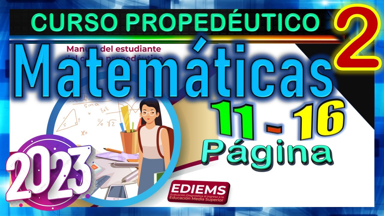 Manual del estudiante curso propedéutico contestado 2023 | Curso