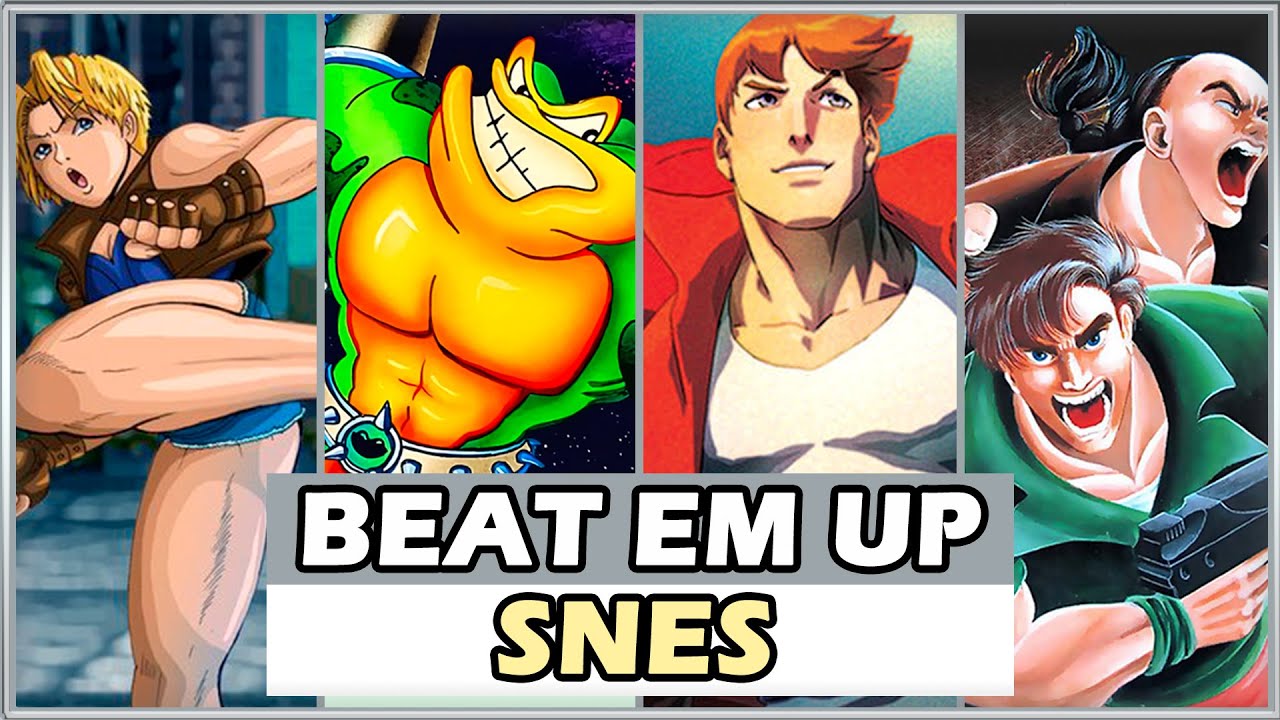 TOP 40 BEST BEAT EM UP GAMES ON SNES || BEST SNES GAMES