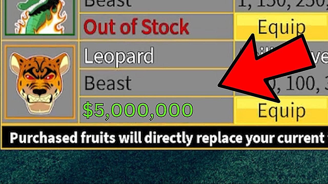 LEOPARD IS ON STOCK?.. | Blox Fruits - YouTube