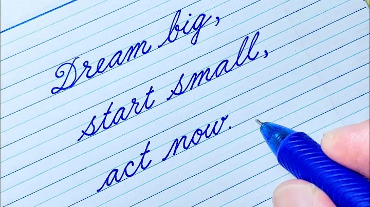 Cursive Writing Quote 38 | Cursive Handwriting Practice | Cursive Letters | How to write in cursive