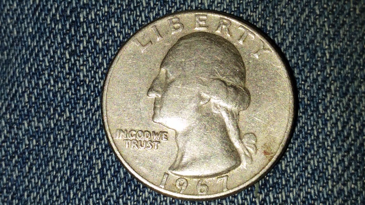 1967 WASHINGTON QUARTER: 1,524,031,000 CREATED (NO MINT MARK)