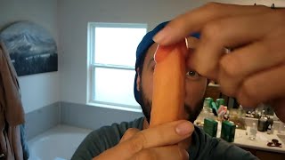 6.3 Inch Realistic Skinny Dildo for Beginners, Soft Slim Dildos Mini Thin Anal Dildo with Strong Suc