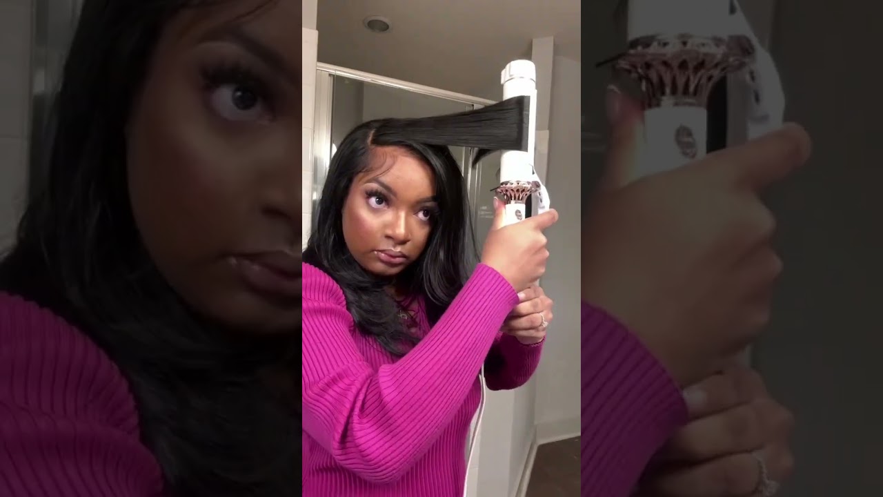 Styling a 6x6 Deep Side Part Closure Wig with Layers! 💖