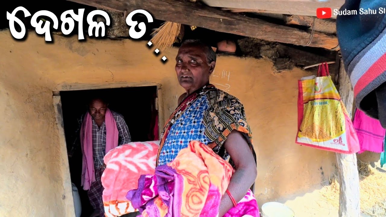 ଧାନ ଡୁଲି ରୁ ଗୋଟିଏ ଗୋଟିଏ ଧାନ ଗୋଟେଇ ଘର ଚଳାଉଛି । Sudam Sahu Story 