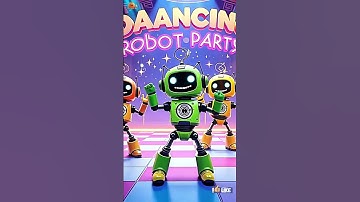 Five Little Robots Charging Up 🚀 | Fun Counting Song for Kids! HD KidSong