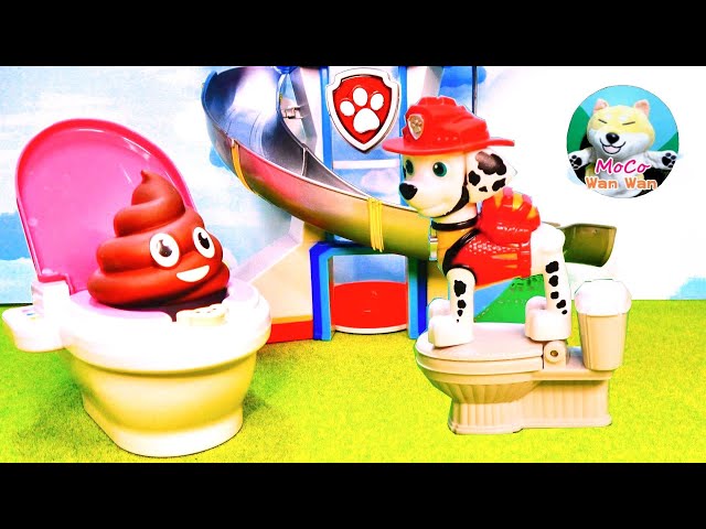 PAW Patrol パウパトロール (#1449) パウパトロールたちと といれ に