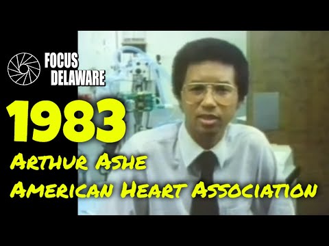 Video Arthur Ashe - American Heart Associaton Commercial - 7/14/1983