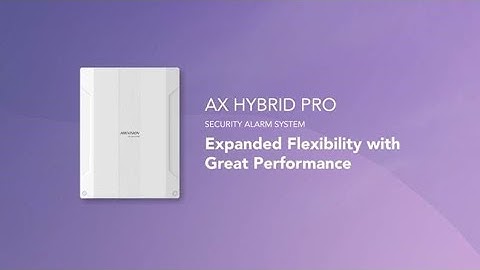 Hikvision AX Hybrid PRO Security Alarm System