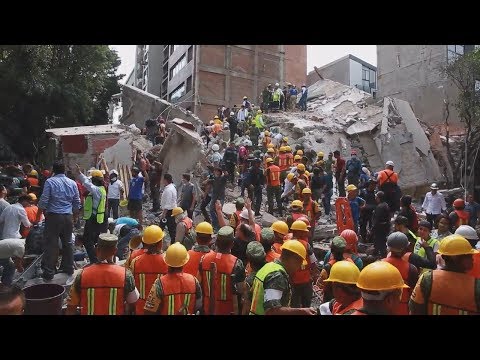 Τουλάχιστον 224 οι νεκροί από τον σεισμό των 7,1 βαθμών στο Μεξικό